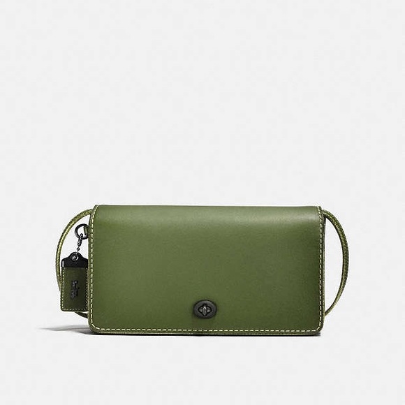 Coach Handbags - coach up-crafted 1941 glovetanned leather dinky with kisslock closure